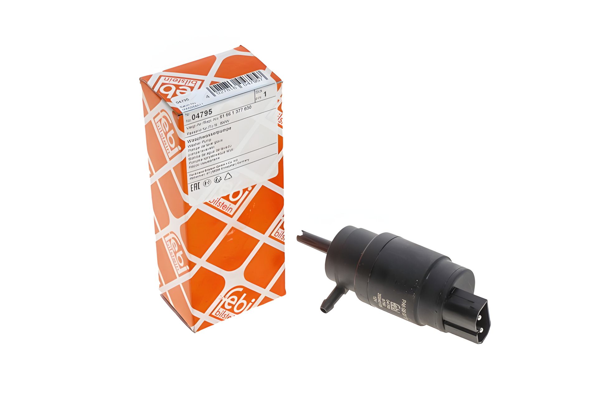 Помпа, насос, мотор омывателя BMW 5, FEBI BILSTEIN (04795) Помпа, насос, мотор омывателя BMW 5, FEBI BILSTEIN (04795)