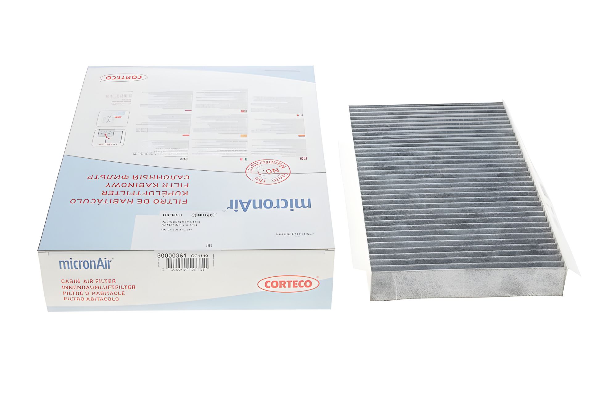 Фільтр салону вугільний CC1199 Land Rover, CORTECO (80000361) - Supreme Фільтр салону вугільний CC1199 Land Rover, CORTECO (80000361) - Supreme