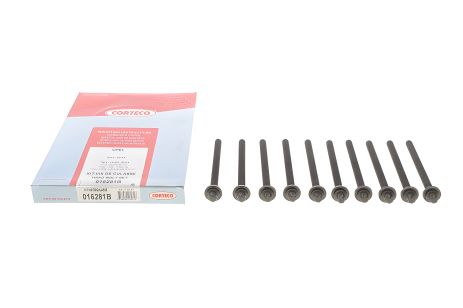 Комплект ГБЦ болтов для SAAB 9-3 и OPEL CORSA, CORTECO (016281B) Комплект ГБЦ болтов для SAAB 9-3 и OPEL CORSA, CORTECO (016281B)