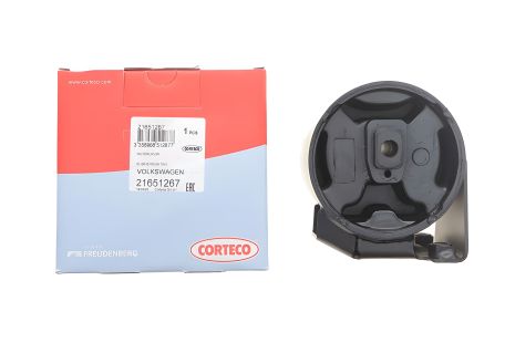 Двигуна подушка (задня) Golf/JETTA/Passat 1.6/1.8 99, CORTECO (21651267)
