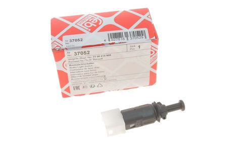 Вимикач датчик стоп сигналу MITSUBISHI COLT, SMART FORFOUR, NISSAN PRIMASTAR, FEBI BILSTEIN (37052)