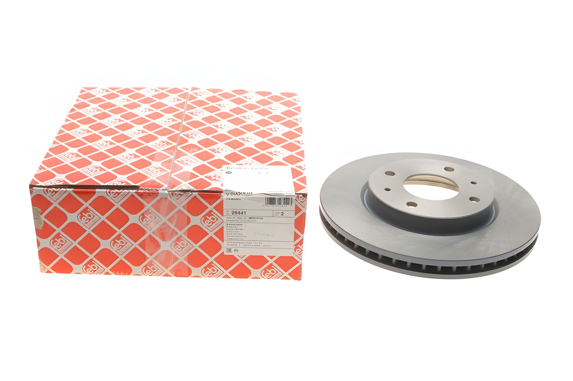 Гальмівний диск MITSUBISHI Lancer/Galant, FEBI BILSTEIN (28441) Гальмівний диск MITSUBISHI Lancer/Galant, FEBI BILSTEIN (28441)