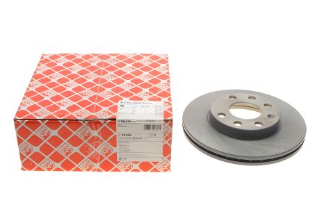 Тормозной диск BEDFORD ASTRAMAX, CHEVROLET LANOS, DAEWOO LANOS, FEBI BILSTEIN (02806)