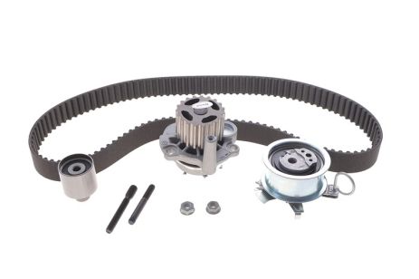 Водяний насос + комплект ГРМ SKODA SUPERB, SEAT ALHAMBRA, AUDI A4, NTN-SNR (KDP457490)