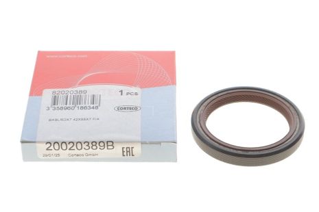 Сальник двигуна FRONT BMW/MITSUBISHI/OPEL M20/X12XE/Z12XEP/Z22SE BASLRDX7 42X55X7, CORTECO (20020389B) Сальник двигуна FRONT BMW/MITSUBISHI/OPEL M20/X12XE/Z12XEP/Z22SE BASLRDX7 42X55X7, CORTECO (20020389B)