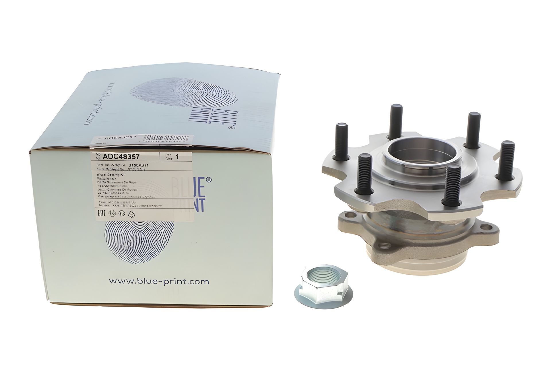 Комплект підшипника маточини колеса - MITSUBISHI PAJERO, BLUE PRINT (ADC48357) Комплект підшипника маточини колеса - MITSUBISHI PAJERO, BLUE PRINT (ADC48357)