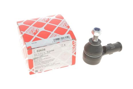 Накінечник рульової тяги SMART FORTWO, OPEL CORSA, OPEL TIGRA, FEBI BILSTEIN (02625) Накінечник рульової тяги SMART FORTWO, OPEL CORSA, OPEL TIGRA, FEBI BILSTEIN (02625)