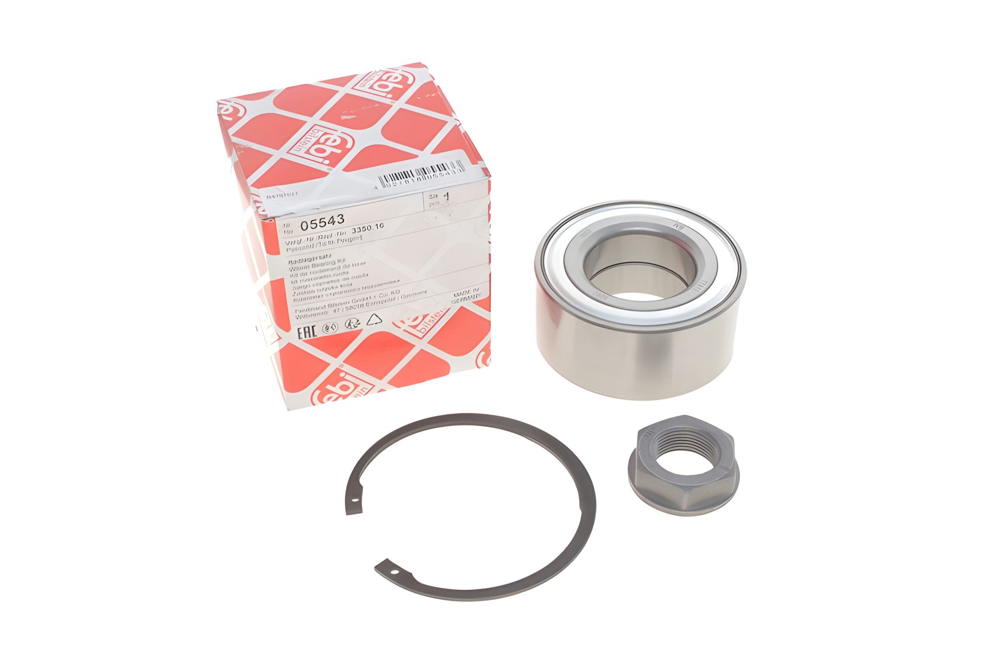 FEBI BILSTEIN (05543), комплект підшипника маточини PEUGEOT 205, CITROËN BX, CITROËN XANTIA FEBI BILSTEIN (05543), комплект підшипника маточини PEUGEOT 205, CITROËN BX, CITROËN XANTIA