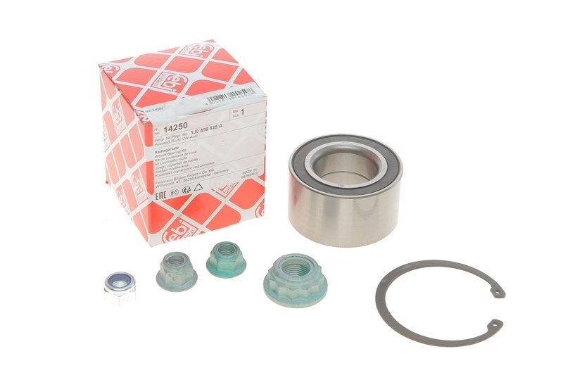 Комплект підшипника маточини SEAT LEON, VW GOLF, SKODA OCTAVIA, FEBI BILSTEIN (14250) Комплект підшипника маточини SEAT LEON, VW GOLF, SKODA OCTAVIA, FEBI BILSTEIN (14250)