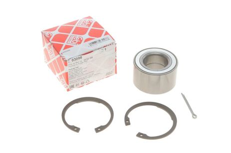 Комплект підшипника маточини DAEWOO CIELO, OPEL KADETT, OPEL VECTRA, FEBI BILSTEIN (03096) Комплект підшипника маточини DAEWOO CIELO, OPEL KADETT, OPEL VECTRA, FEBI BILSTEIN (03096)