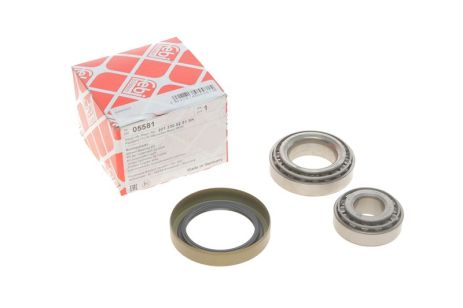 Комплект підшипника маточини MERCEDES-BENZ 124, E-CLASS, MERCEDES-BENZ SL, FEBI BILSTEIN (05581) Комплект підшипника маточини MERCEDES-BENZ 124, E-CLASS, MERCEDES-BENZ SL, FEBI BILSTEIN (05581)