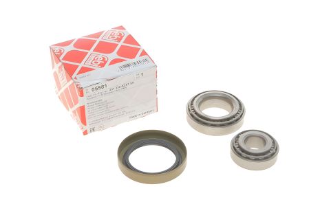 Подшипник ступицы комплект MERCEDES-BENZ 124, E-CLASS, SL, FEBI BILSTEIN (05581) Подшипник ступицы комплект MERCEDES-BENZ 124, E-CLASS, SL, FEBI BILSTEIN (05581)