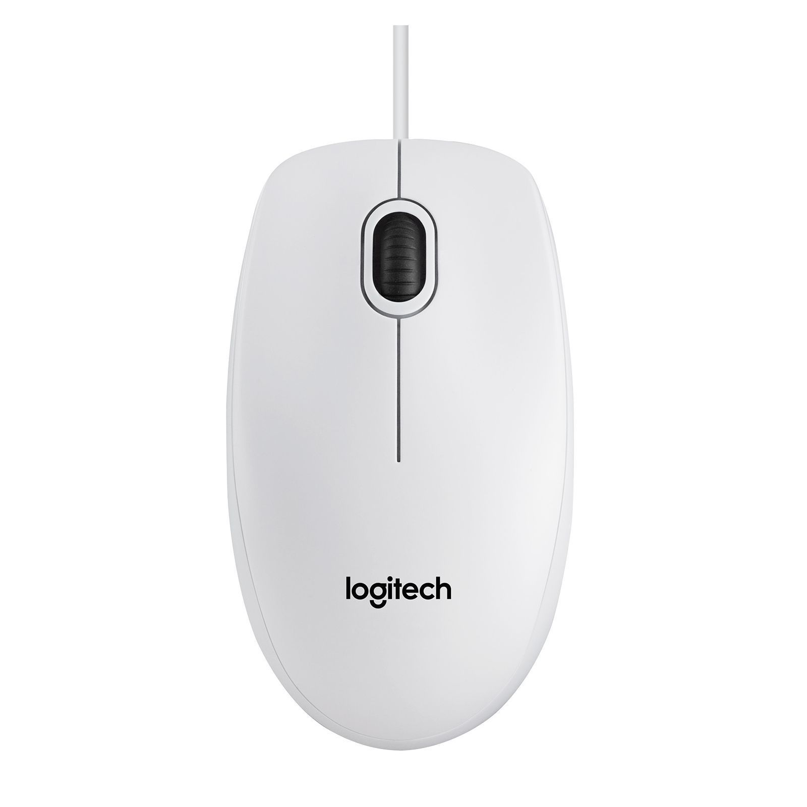 Дротова миша Logitech B100, Optical Mouse, 1000DPI, USB, 1.8m, white (910-003360) Дротова миша Logitech B100, Optical Mouse, 1000DPI, USB, 1.8m, white (910-003360)