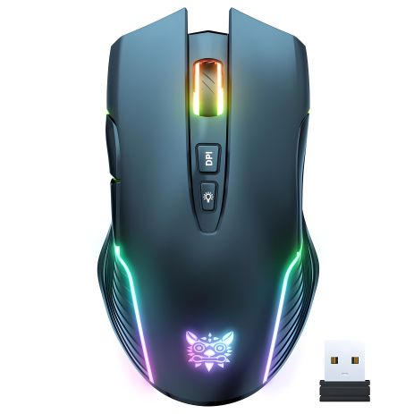 Беспроводная игровая мышь ONIKUMA Gaming CW905 RGB черная