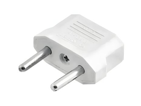 Мережевий адаптер Євро HJ11 пластик (Білий) Мережевий адаптер Євро HJ11 пластик (Білий)
