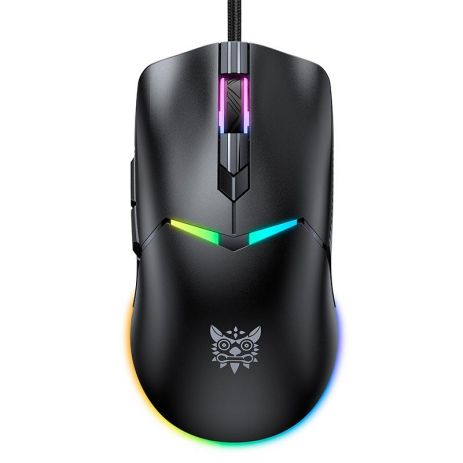 Миша Onikuma RGB Wired Gaming Mouse CW929, 400-6400DPI, USB, black Миша Onikuma RGB Wired Gaming Mouse CW929, 400-6400DPI, USB, black
