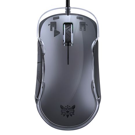 Миша Onikuma RGB Backlit Wired Gaming Mouse CW925, 800-12800 DPI, USB, 1.5m, transparent-black Миша Onikuma RGB Backlit Wired Gaming Mouse CW925, 800-12800 DPI, USB, 1.5m, transparent-black