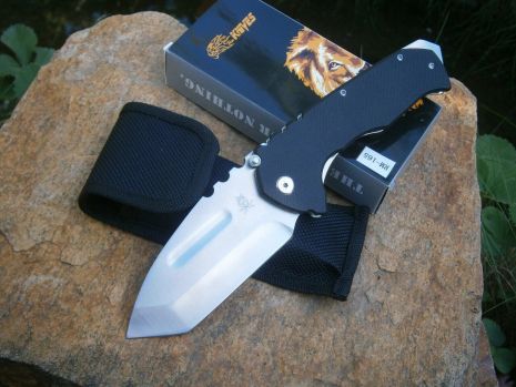 Складной нож с лезвием Lion "Лев" RM-160 US Tanto 23 см черный