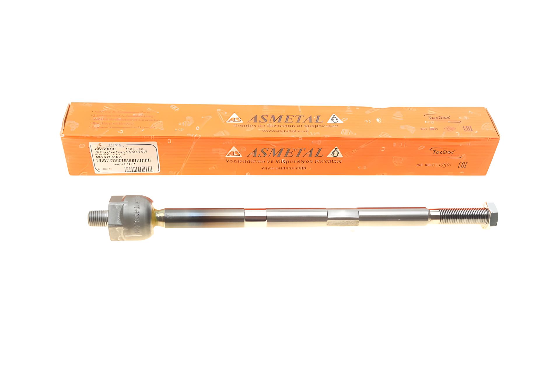 Рульова тяга VW Polo 09-/Skoda Rapid 12- (312mm), ASMETAL (20VW2020) Рульова тяга VW Polo 09-/Skoda Rapid 12- (312mm), ASMETAL (20VW2020)