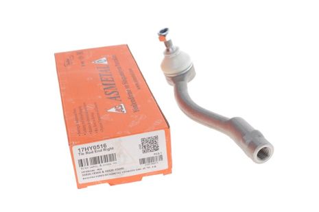 Накінечник кермової тяги Hyundai Accent III/Kia Rio II 05- Пр., ASMETAL (17HY0516)