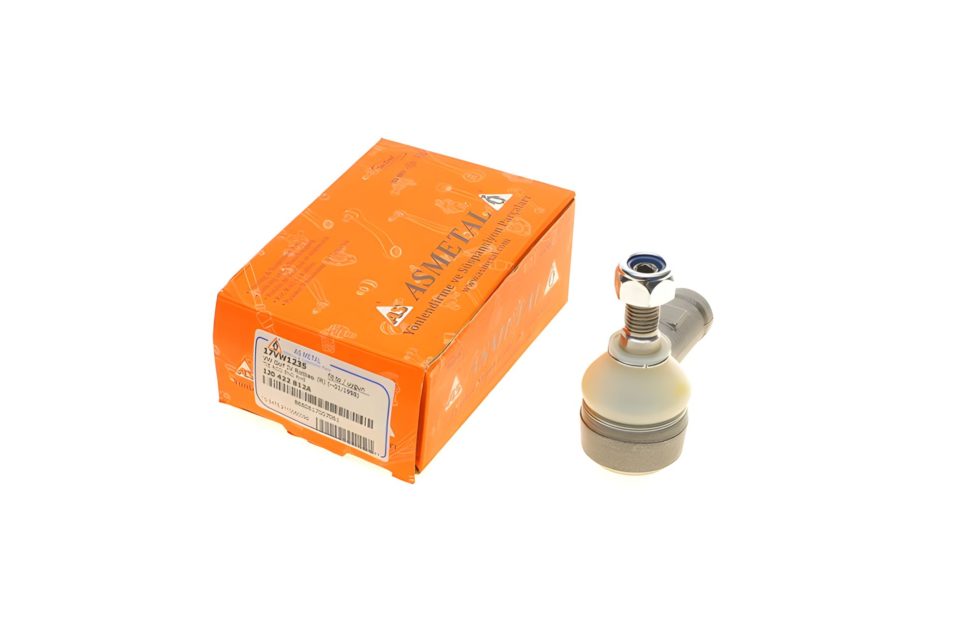 Накінечник кермової тяги для Audi A3/Golf IV/Octavia 96-05 Пр., ASMETAL (17VW1235) Накінечник кермової тяги для Audi A3/Golf IV/Octavia 96-05 Пр., ASMETAL (17VW1235)