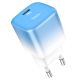 Зарядний пристрій Hoco C101A, Type-C, PD, 20W, синій