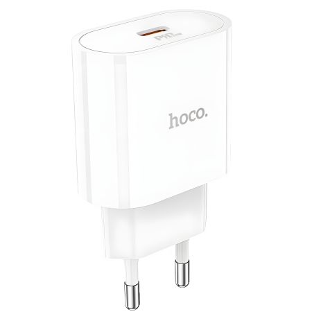 Сетевое зарядное устройство Hoco C94A Type-C PD белого цвета Сетевое зарядное устройство Hoco C94A Type-C PD белого цвета