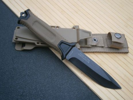 Ніж фултанг Gerber Portland Oregon 24 см койот в чохлі Ніж фултанг Gerber Portland Oregon 24 см койот в чохлі