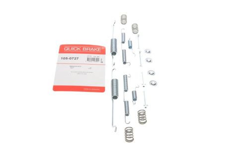 Монтажный к-кт тормозных колодок MERCEDES-BENZ 100, MERCEDES-BENZ MB, QUICK BRAKE (1050727)