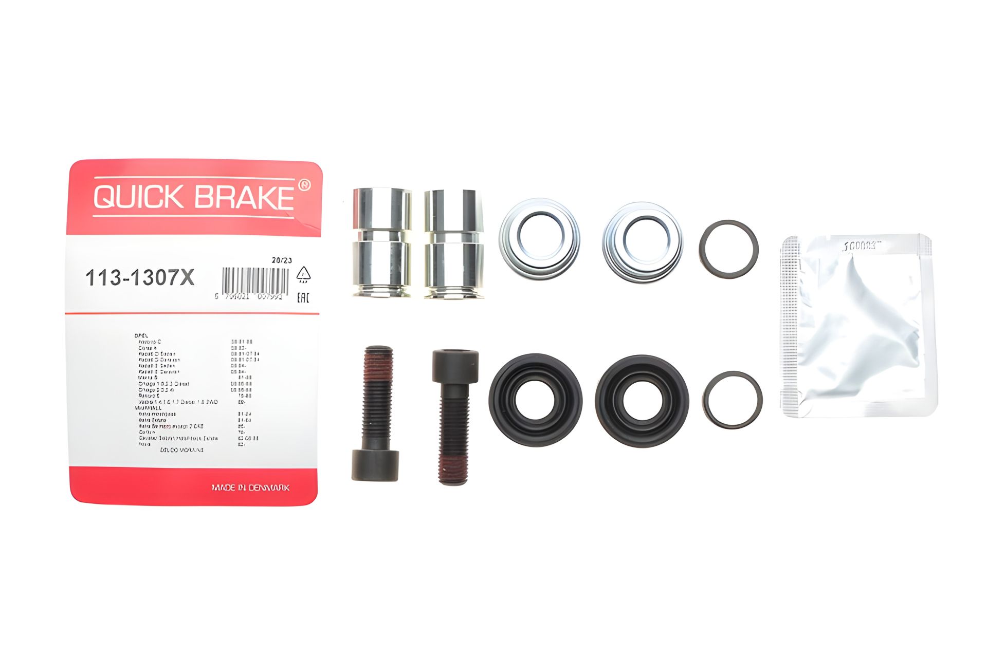 Комплект пальцев суппорта VAUXHALL ASTRA, OPEL VECTRA, QUICK BRAKE (1131307X) Комплект пальцев суппорта VAUXHALL ASTRA, OPEL VECTRA, QUICK BRAKE (1131307X)