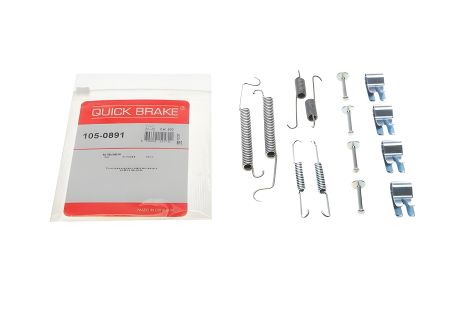 Комплект пружинок 105-0891 QUICK BRAKE для Mitsubishi Colt 1.1-1.5 DI-D 04-12 (Lucas), (1050891) Комплект пружинок 105-0891 QUICK BRAKE для Mitsubishi Colt 1.1-1.5 DI-D 04-12 (Lucas), (1050891)