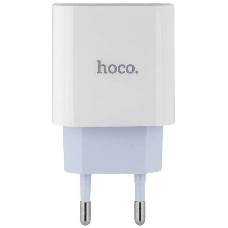 Зарядное устройство Hoco C76A Plus PD (1USB-C/ 3.0A) 20W White Зарядное устройство Hoco C76A Plus PD (1USB-C/ 3.0A) 20W White