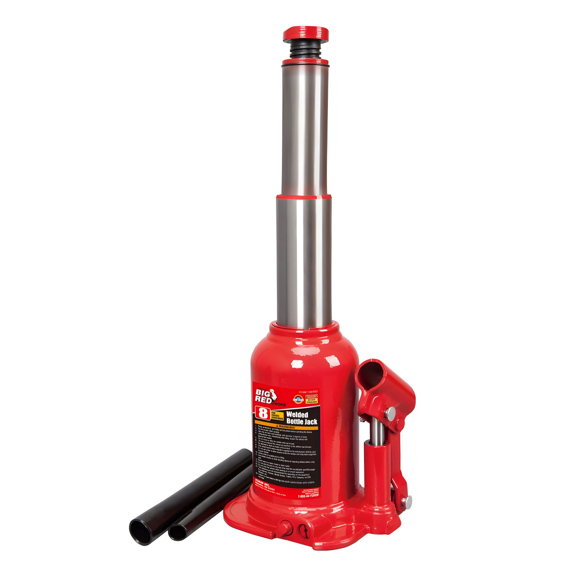 Гідравлічний двоштоковий домкрат 8т 170-410 мм TORIN TH80802X Гідравлічний двоштоковий домкрат 8т 170-410 мм TORIN TH80802X