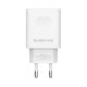 Мережевий зарядний пристрій Borofone BA32A, 1USB, 3A, QC, білий, кабель USB to Type-C Мережевий зарядний пристрій Borofone BA32A, 1USB, 3A, QC, білий, кабель USB to Type-C