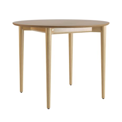 Розкладний стіл Silva, діаметр 100+40, натуральний ясен Розкладний стіл Silva, діаметр 100+40, натуральний ясен