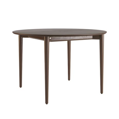 Розкладний стіл Silva d-120+40 темний горіх Розкладний стіл Silva d-120+40 темний горіх