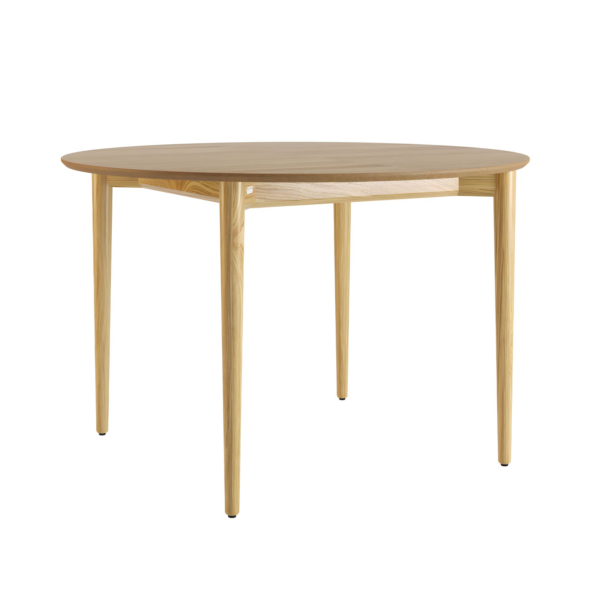 Складаний стіл Silva d-120+40 з натурального дуба Складаний стіл Silva d-120+40 з натурального дуба