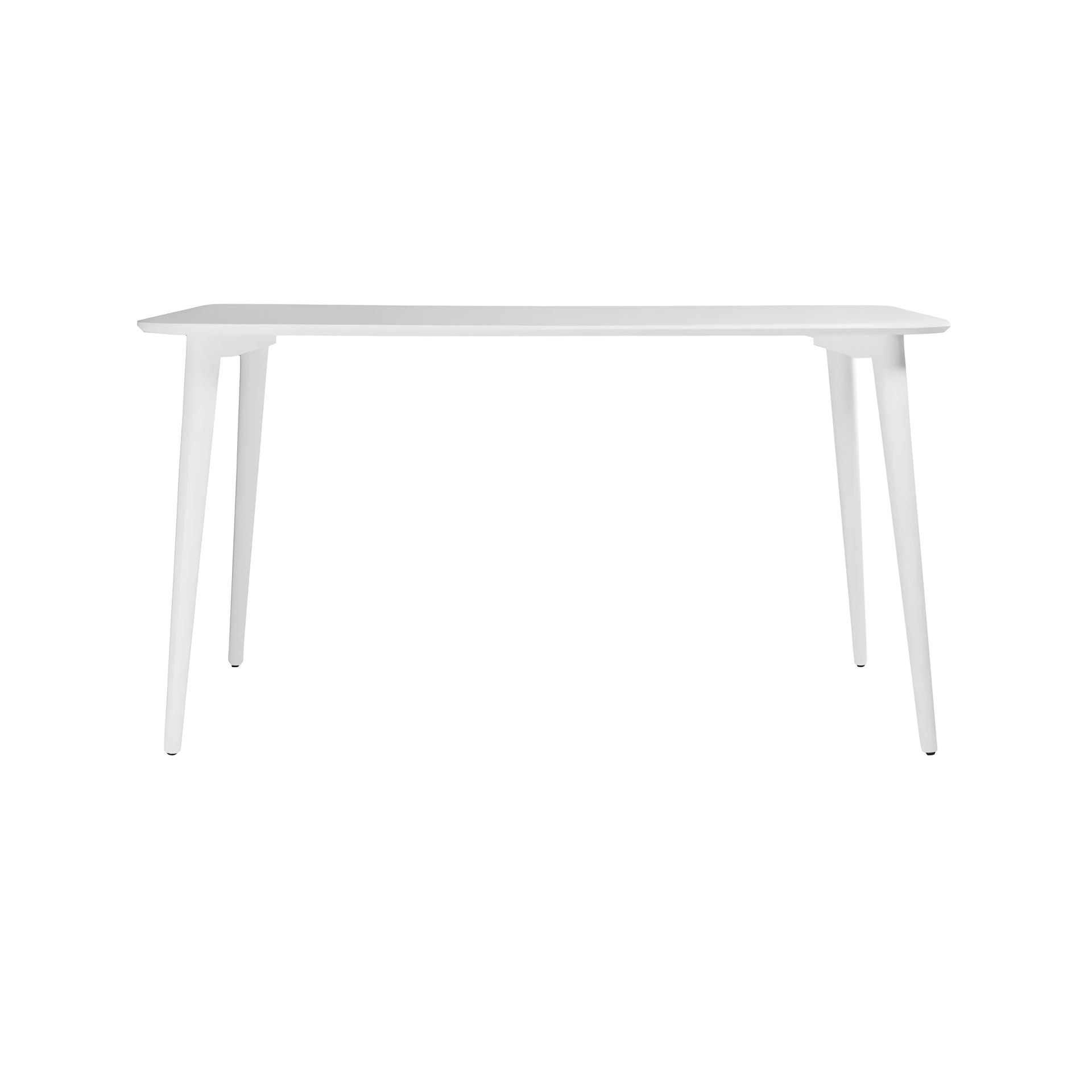 Стіл Dan 140 х 80 в білому кольорі Стіл Dan 140 х 80 в білому кольорі