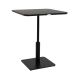 Стіл Ibiza soft HPL 60x60 Egger F206 ST9 Камінь П'єтра Гріджія чорний Стіл Ibiza soft HPL 60x60 Egger F206 ST9 Камінь П'єтра Гріджія чорний