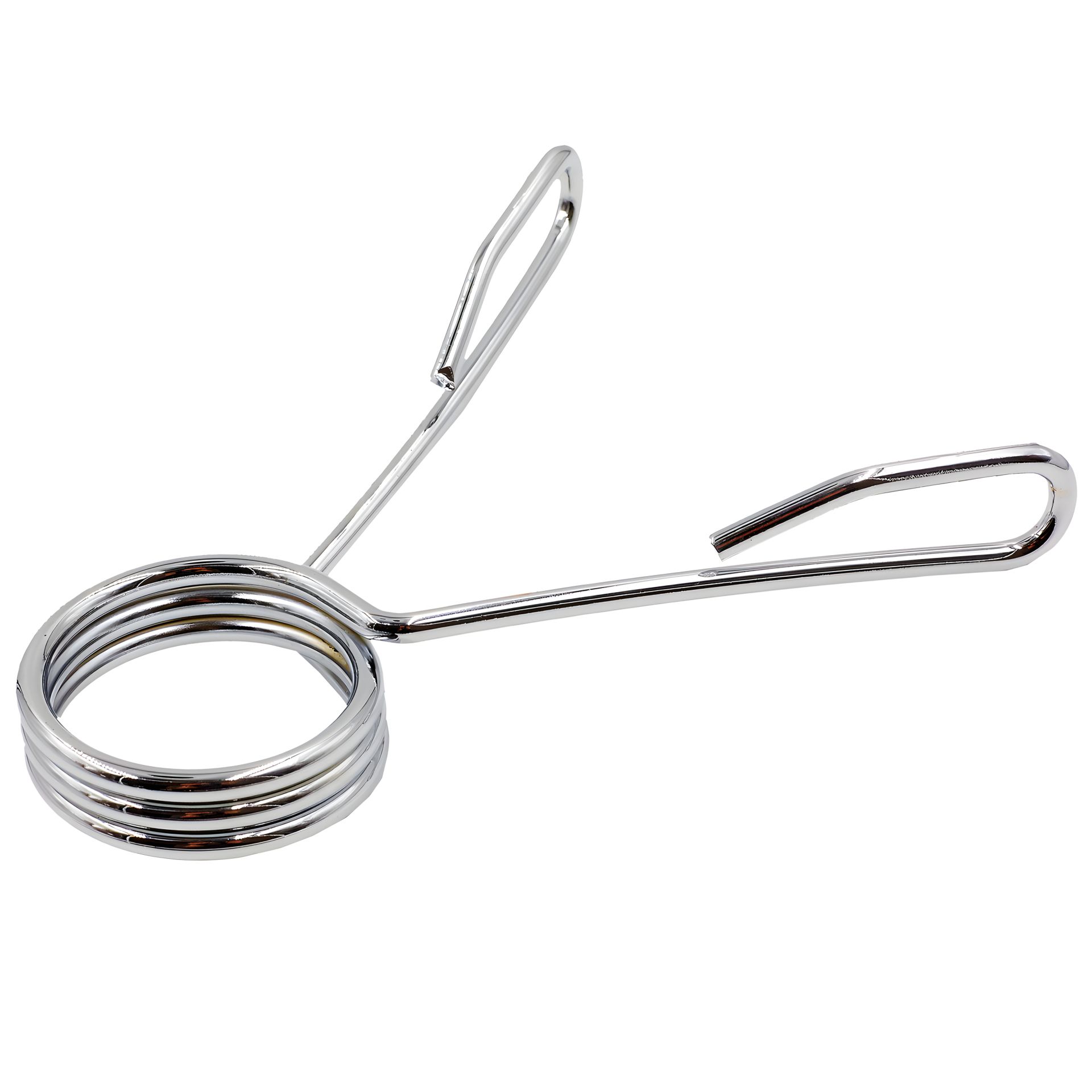 Замок весенний хром для олимпийских диаметров 50 мм 1 ПК Замок весенний хром для олимпийских диаметров 50 мм 1 ПК