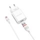 Зарядное устройство Borofone BA20A Micro 1USB 2.1A White