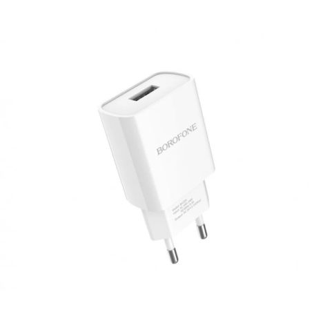 Зарядное устройство Borofone BA20A 2,1A White