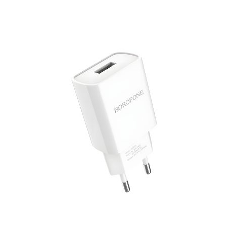 Зарядка Borofone BA20A 2.1A Белая Зарядка Borofone BA20A 2.1A Белая