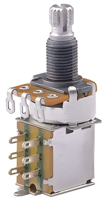 Потенциометры пуш-пул для электрогитары А250, push-pull