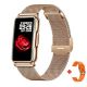 Смарт часы Smart Mioband Nano+ Gold, 2 ремешка UWatch 1634