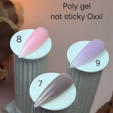 Полігель Oxxi без липкості (жуйка) / Poly Gel not sticky / 30 мл ( 9 кольорів ) 08 OxxiPolyGel