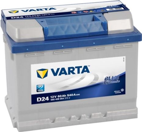 Акумулятор 60Ah-12v VARTA BD(D24) (242х175х190),R,EN540 (560408054) Акумулятор 60Ah-12v VARTA BD(D24) (242х175х190),R,EN540 (560408054)