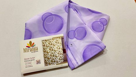Шторка для ванної кімнати Miranda Side violet 180*200 cм Шторка для ванної кімнати Miranda Side violet 180*200 cм