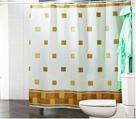 Шторка для ванної кімнати Miranda Postaki beige 180*200 cм Шторка для ванної кімнати Miranda Postaki beige 180*200 cм
