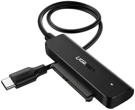Адаптер UGREEN CM321, Type-C 3.0 to 2.5-Inch SATA Converter, 50cm (UGR-70610) Адаптер UGREEN CM321, Type-C 3.0 to 2.5-Inch SATA Converter, 50cm (UGR-70610)